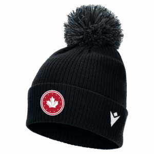 SNOW Pompon Beanie BLACK