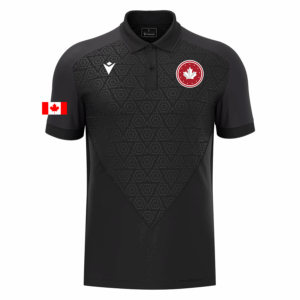 BALDWIN POLO BLK/DGRY