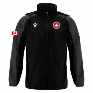 ELBRUS Water resistant rain jacket BLACK