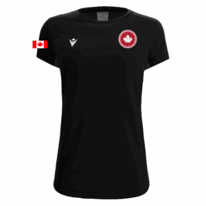 LUTE WOMAN T-SHIRT BLACK/ANTHRACITE