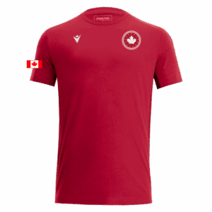 NEVEL COTTON T-SHIRT RED