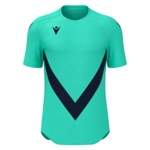 WISP SHIRT SS TURQUOISE/NAVY